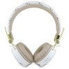 Guess słuchawki nauszne Bluetooth ENC    GUBH70E4PTMH biały/white 4G Triangle Round Shape